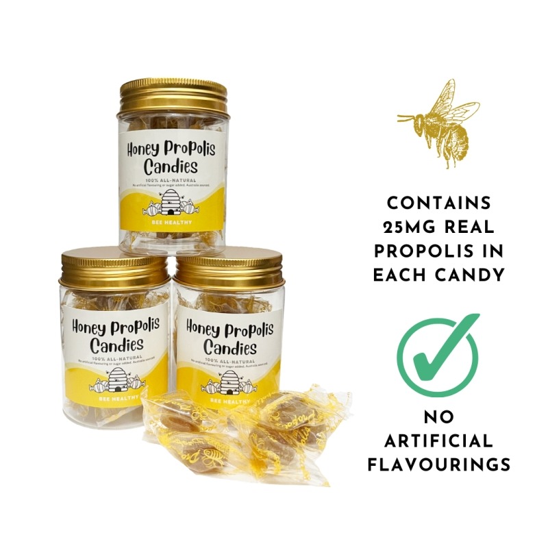 Propolis Candies 10-Count Bottle