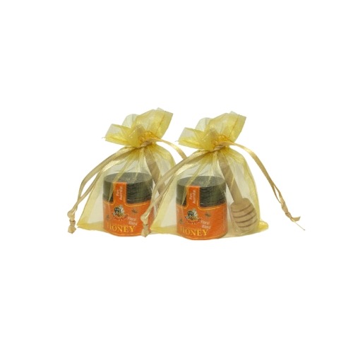 42g Superbee Honey and Mini Bamboo Spoon in Organza Bag