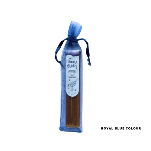 Honey sticks in organza bag (5 straws)